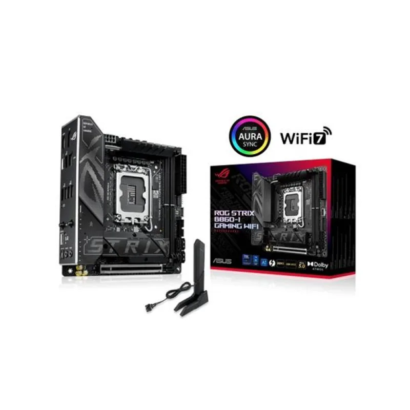 ASUS ROG STRIX B860-I GAMING WIFI soc 1851 DDR5 B860 mITX TB HDMI DP…
