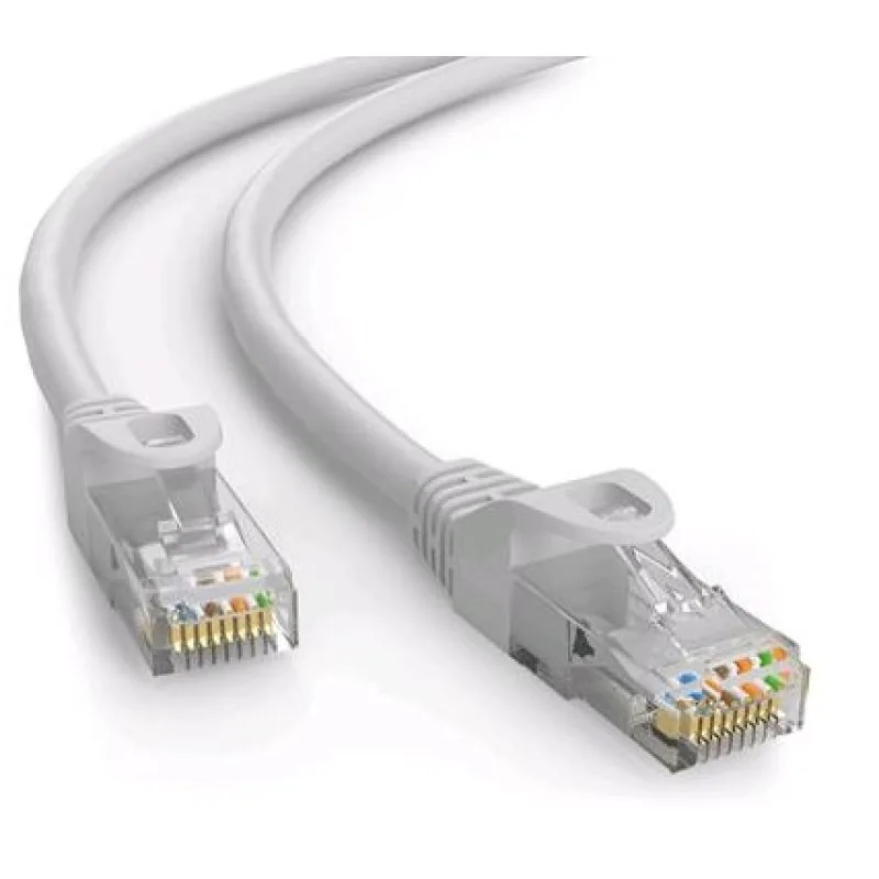 Kábel C-TECH patchcord Cat6e, UTP, šedý, 2m CB-PP6-2