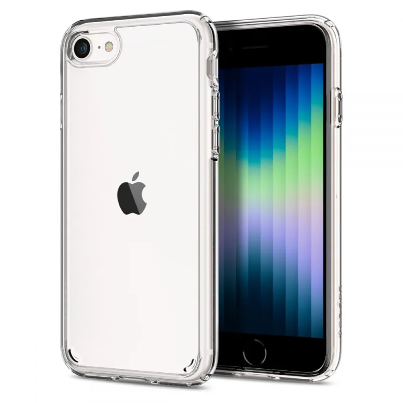 Kryt Spigen Ultra Hybrid pre iPhone 7 / 8 / SE 2020 / SE 2022 – priehľadný
