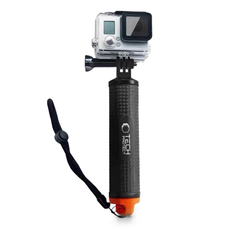 Rukoväť Tech-Protect GA100 pre GoPro / DJI - čierna