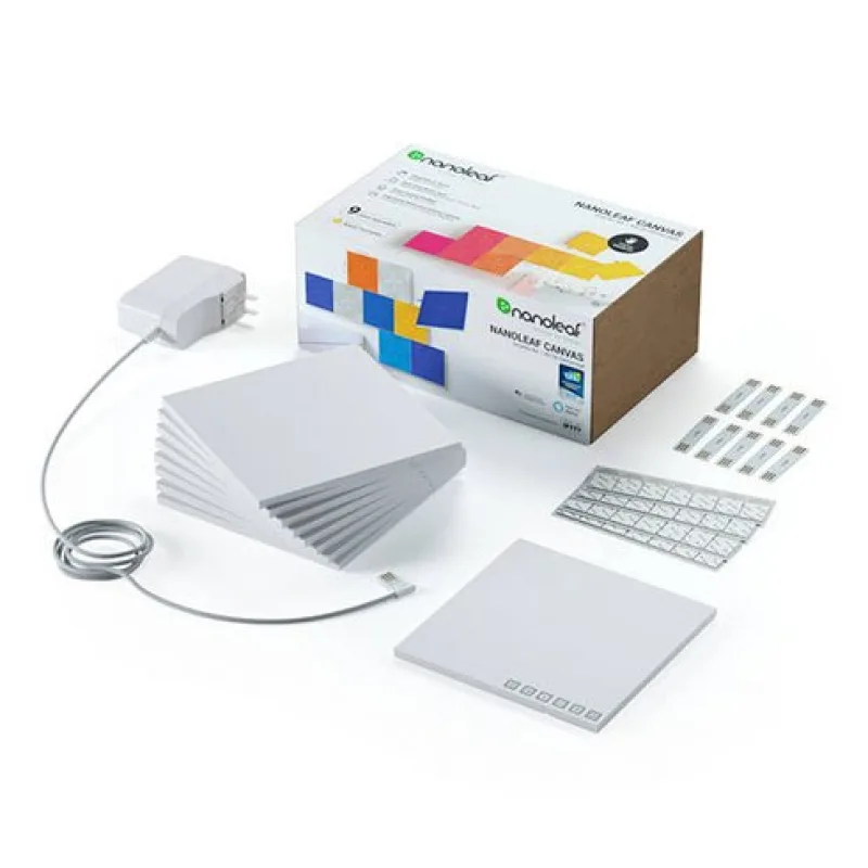 Nanoleaf Canvas Smarter Kit 9 Panels *Rozbalený* NL29-0002SW-9PK