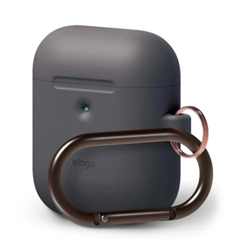Elago Airpods 2 Silicone Hang Case - Dark Gray EAP2SC-HANG-DG