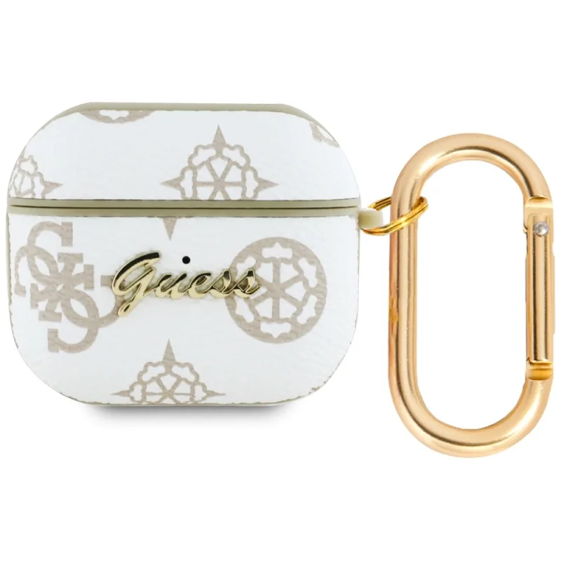 Guess GUA3PG4GPH kryt AirPods 3 biely/biely 4G háčik