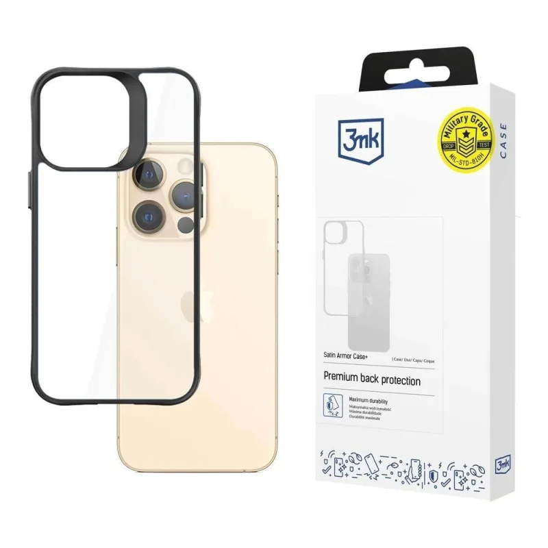 3mk ochranný kryt Satin Armor Case+ pro Apple iPhone 13 Pro Max…