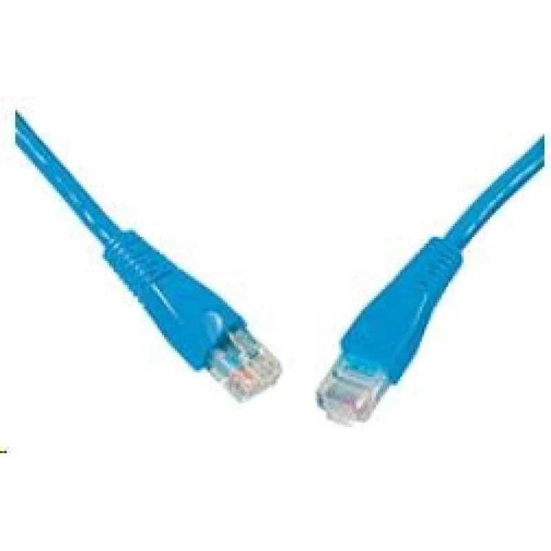 SOLARIX patch kábel CAT6 UTP PVC 5m modrý snag-proof 28630509