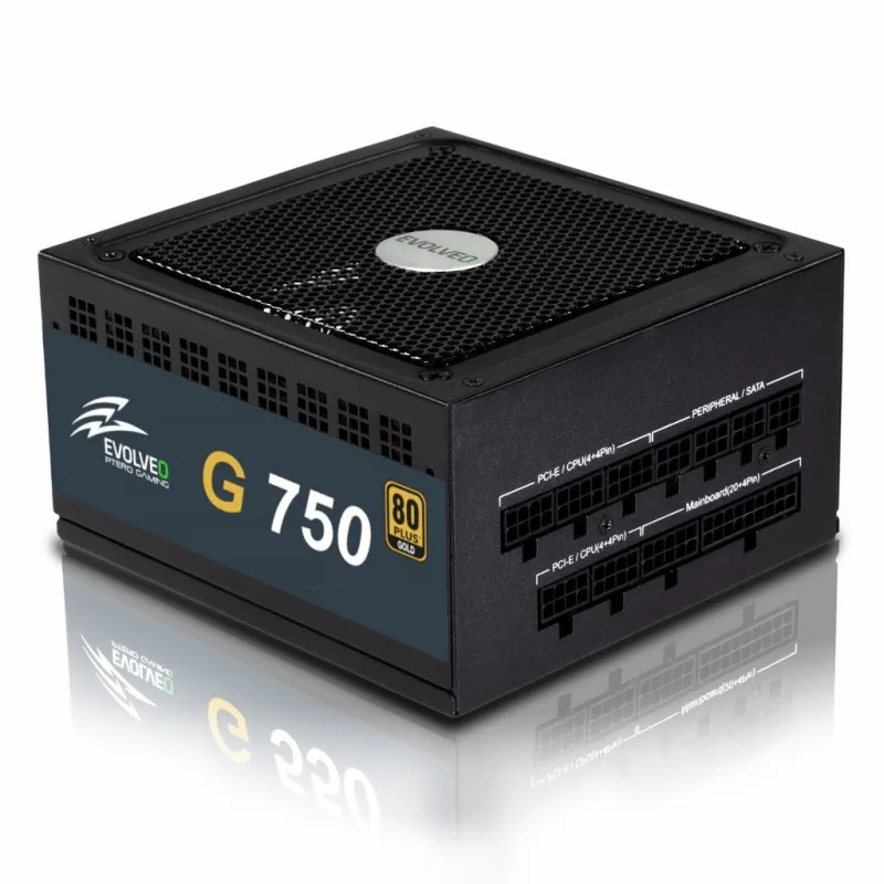 EVOLVEO G750/ 750W/ ATX/ 80PLUS Gold/ Modular E-G750R