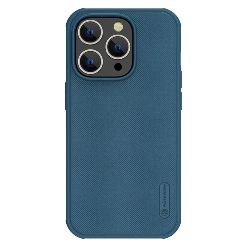 Zadný kryt Nillkin Super Frosted Shield Pro pre iPhone 14 Pro modrý