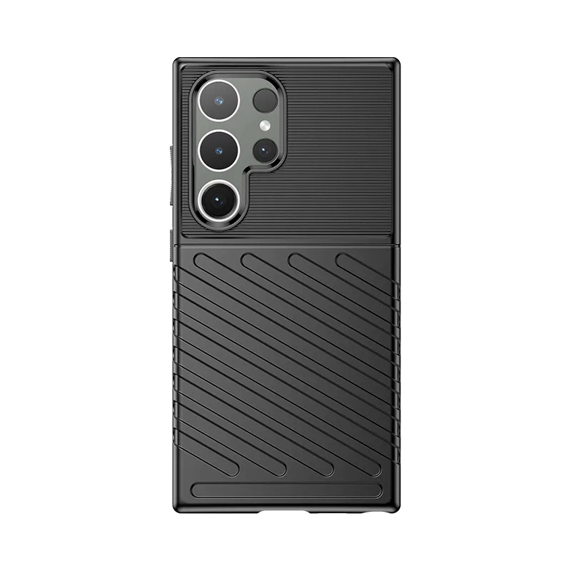 Pancierové puzdro Thunder Case pre Samsung Galaxy S24 Ultra - čierne