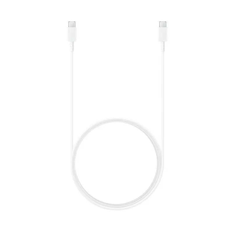 Samsung EP-DX310JWE USB-C - USB-C 3A kábel 1,8 m (hromadný - náhradné balenie) - biely