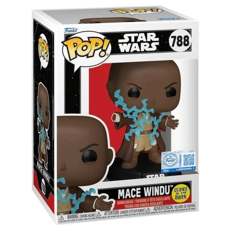 POP! Mace Windu (Star Wars) Special Edition (Glows in The Dark)