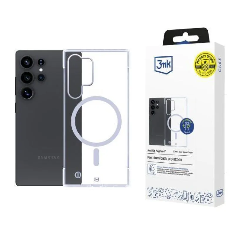 3mk ochranný kryt Just20g MagCase pro Samsung Galaxy S25 Ultra…