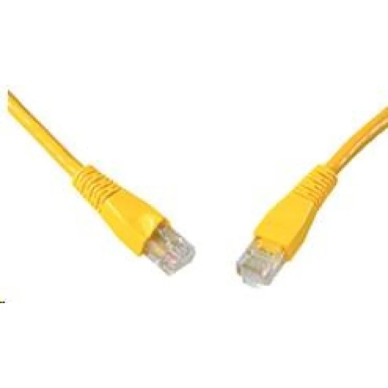 SOLARIX patch kábel CAT5E UTP PVC 7m žltý 28341709