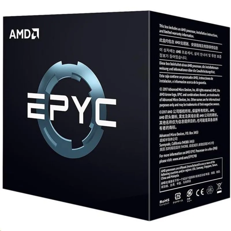 AMD CPU EPYC 7002 Series 24C/48T Model 7F72…