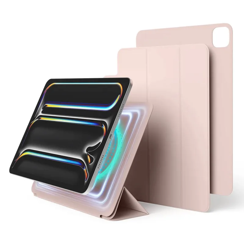 Elago puzdro Magnetic Folio Case pre iPad Pro 11" M4/M5 - Sand Pink…