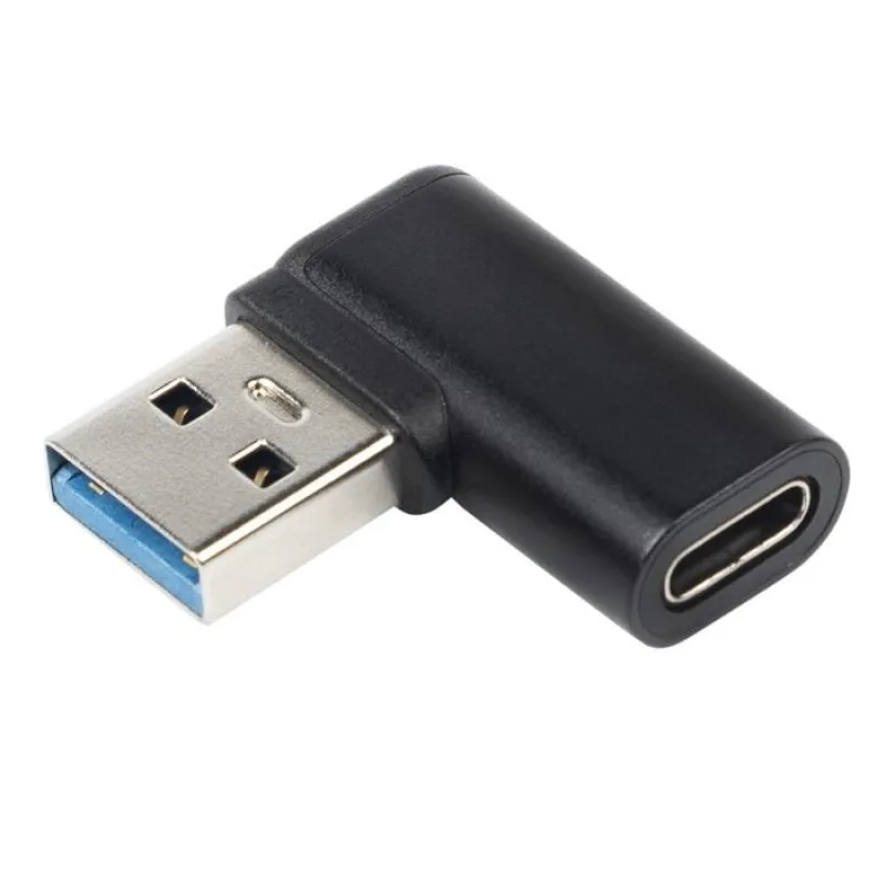 PremiumCord USB-C na USB3.0 typ A (F/ M), 90° zakrivený kur31-26