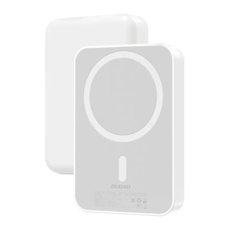 Dudao K26 Power Bank 10000mAh 20W USB-A / USB-C / MagSafe - biela