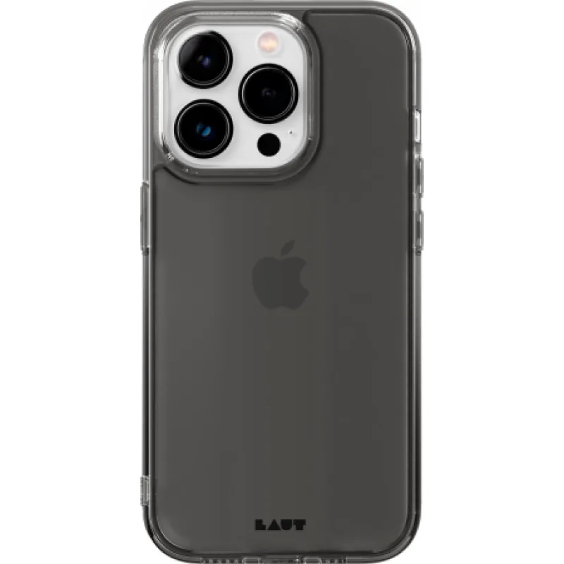 LAUT Crystal Matter X - ochranný obal pre iPhone 15 Pro kompatibilný s MagSafe (black-crystal)