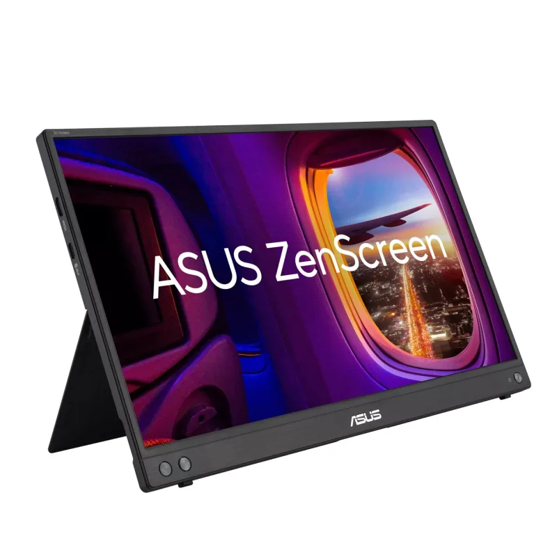 ASUS ZenScreen/ MB16AHV/ 15, 6"/ IPS/ FHD/ 60Hz/ 5ms/ Black/ 3R 90LM0383…