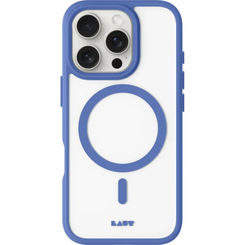 Puzdro Laut Huex Protect MagSafe pre iPhone 16 Pro Max – modré
