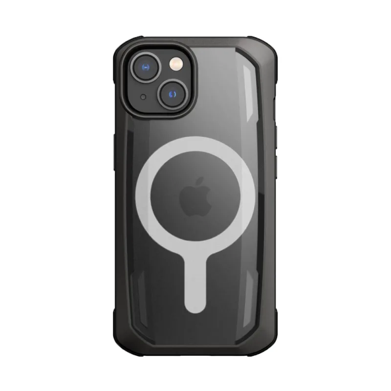 Raptic X-Doria Secure Case pre iPhone 14 Plus s pancierovým krytom MagSafe čierny