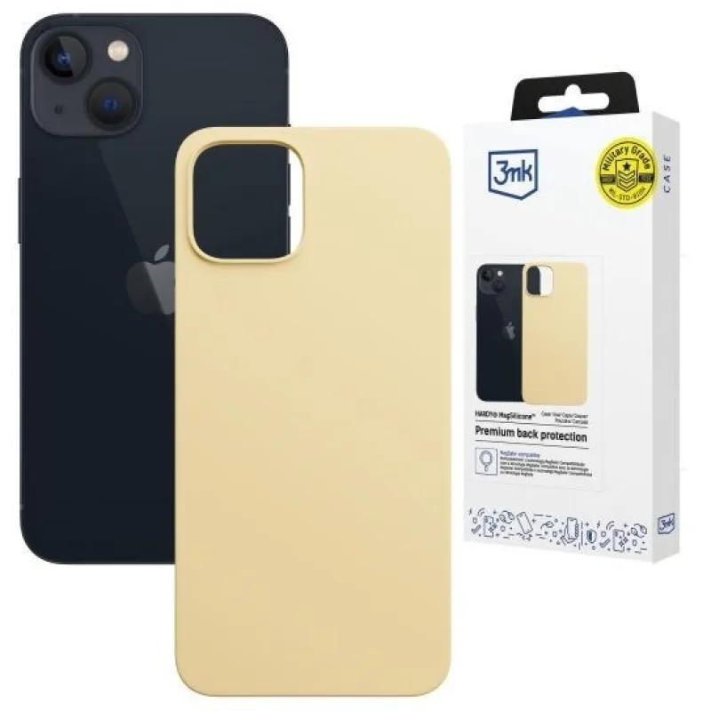 3mk ochranný kryt HARDY MagSilicone pro Apple iPhone 15 Yellow…