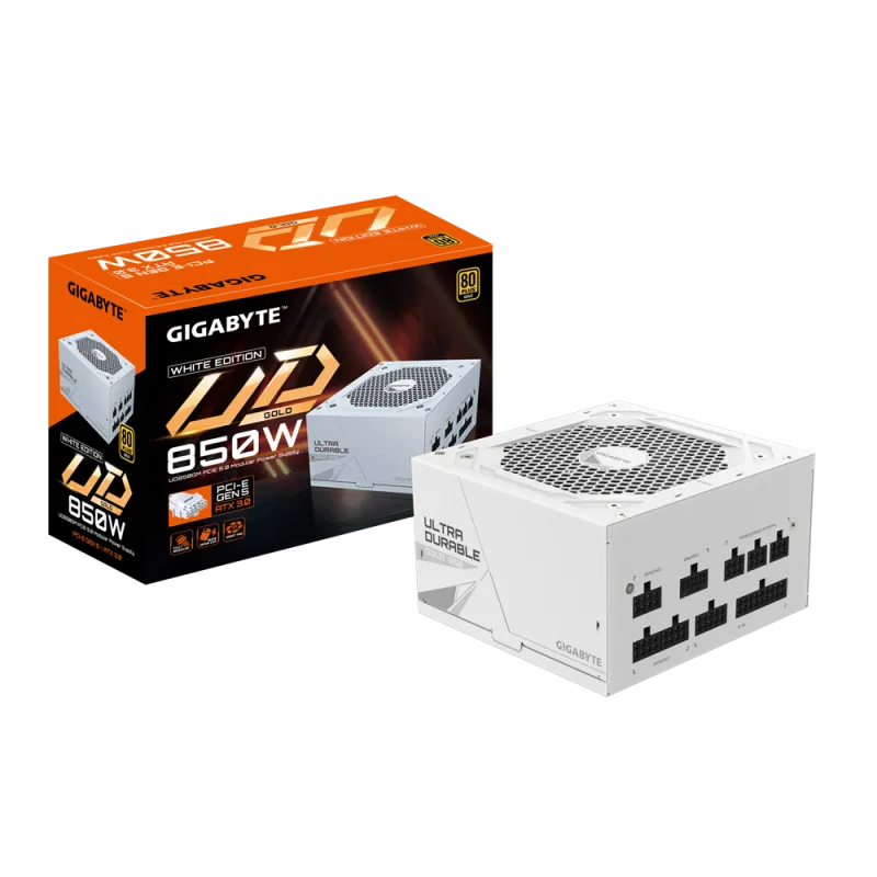 Gigabyte UD850GM PG5W 850W 80+ Gold Modular PCIe 5 ICE