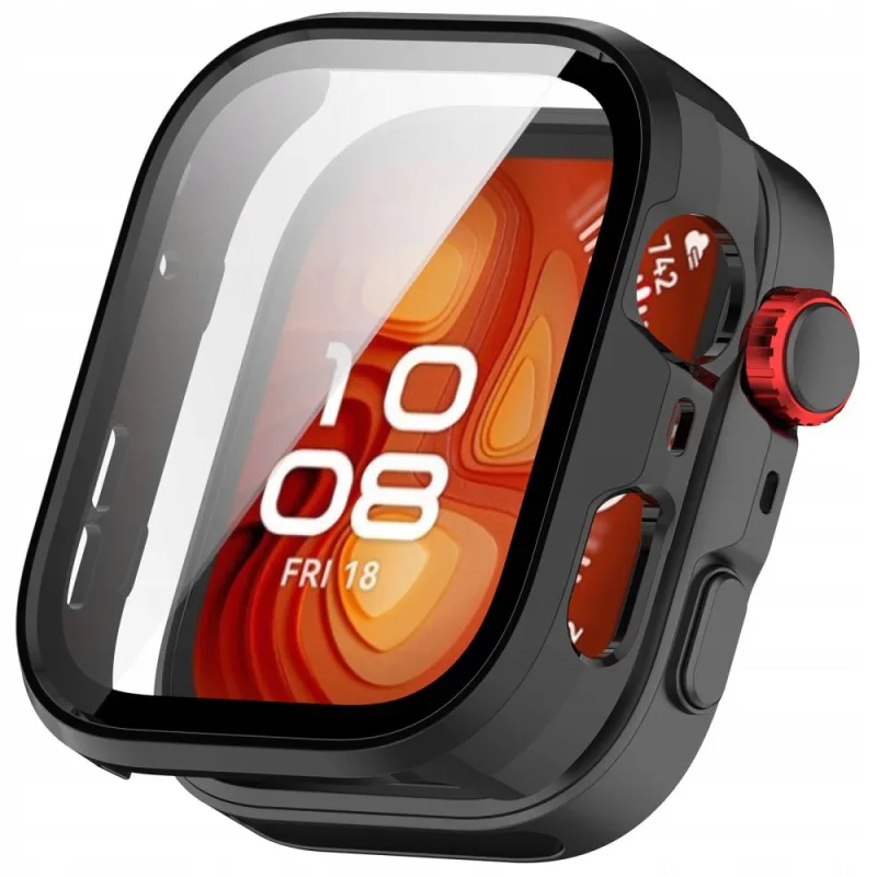 Ochranné puzdro Tech-Protect pre Huawei Watch Fit 4 Pro – čierne