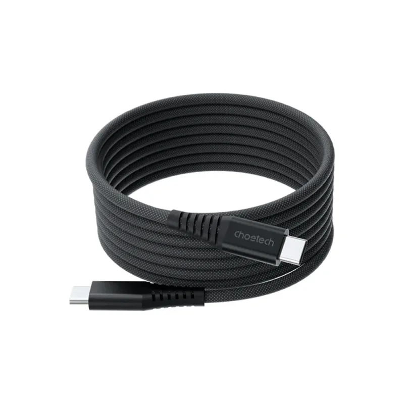 Choetech XCC-1051 magnetický kábel USB-C / USB-C PD 3.1 240W 1,8m - čierny