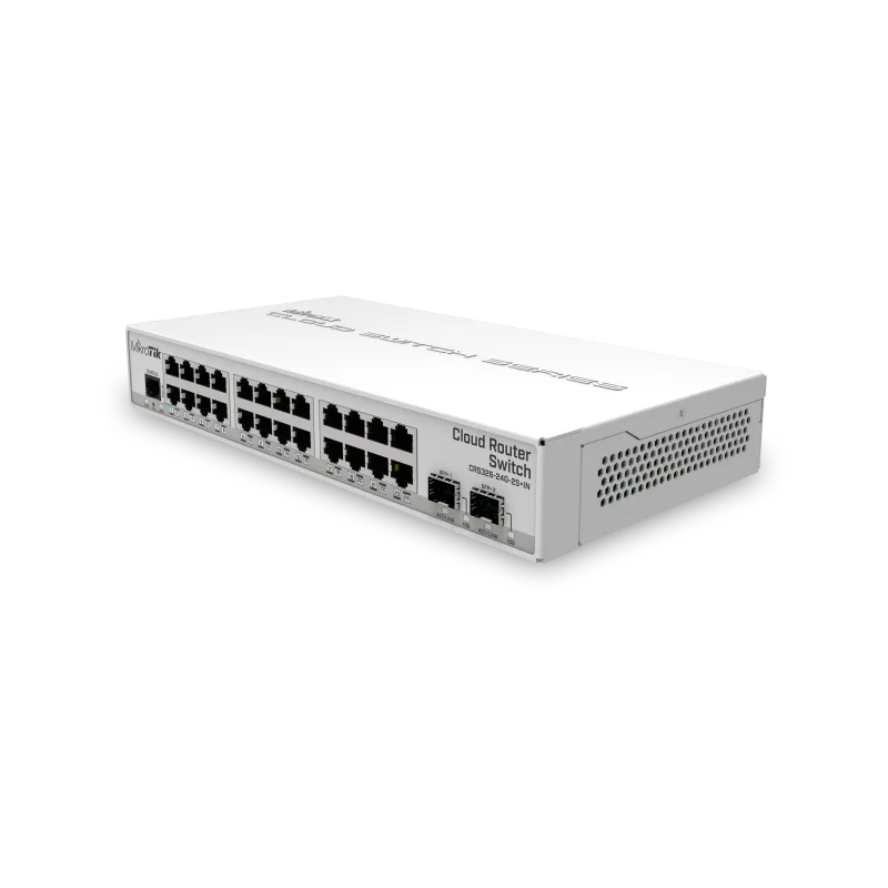 MIKROTIK RouterBOARD Cloud Router Switch CRS326-24G-2S+IN + L5 (800MHz; 512MB RAM; 24x GLAN; 2x SFP+) desktop