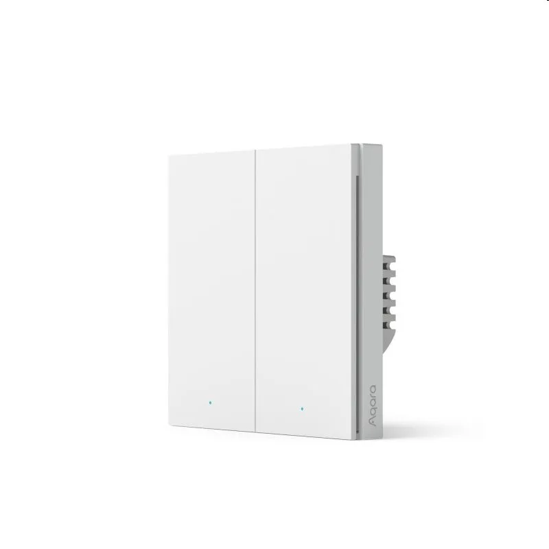 Aqara Smart Home Nastenny dvojvypinac H1 bez Pripojenie neutrálneho vodiča