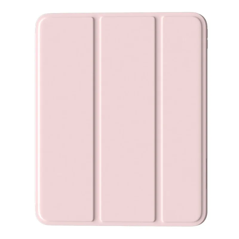 Devia puzdro Leather Case with Pencil Slot pre iPad Pro 13" M4/M5 - Light Pink