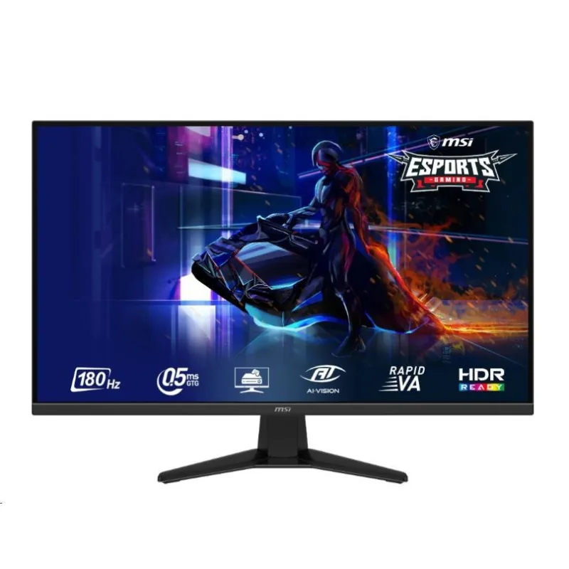 MSI MAG/ 325QF E18V/ 31, 5"/ VA/ QHD/ 180Hz/ 0, 5ms/ Čierna/ 3R MAG 325QF…