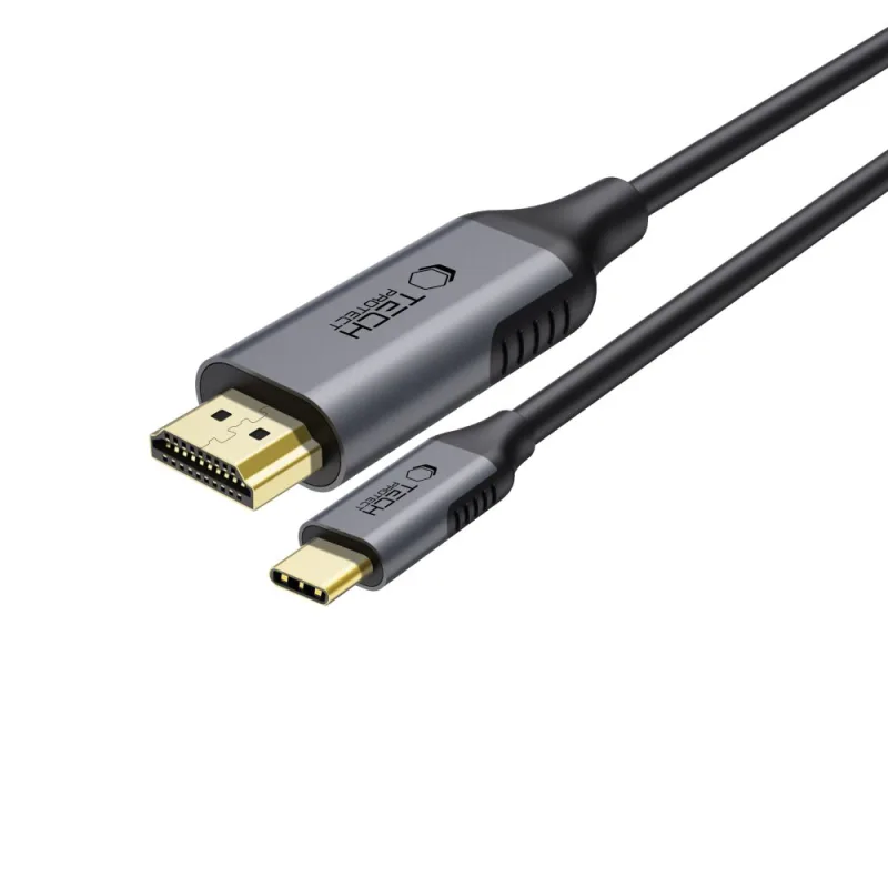 Kábel Tech-Protect UltraBoost USB-C / HDMI 60Hz 180cm - čierny
