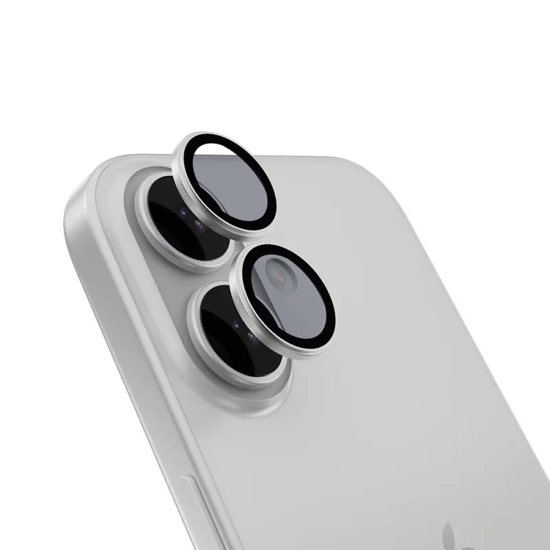 SwitchEasy Lenz Sapphire Camera Lens Protector pre iPhone 17 - Silver