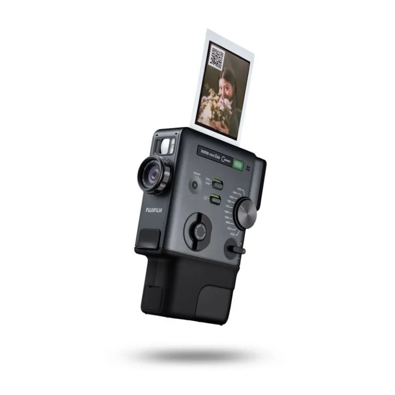 Fujifilm INSTAX MINI EVO CINEMA hybridní instantní fotoaparát - černý…