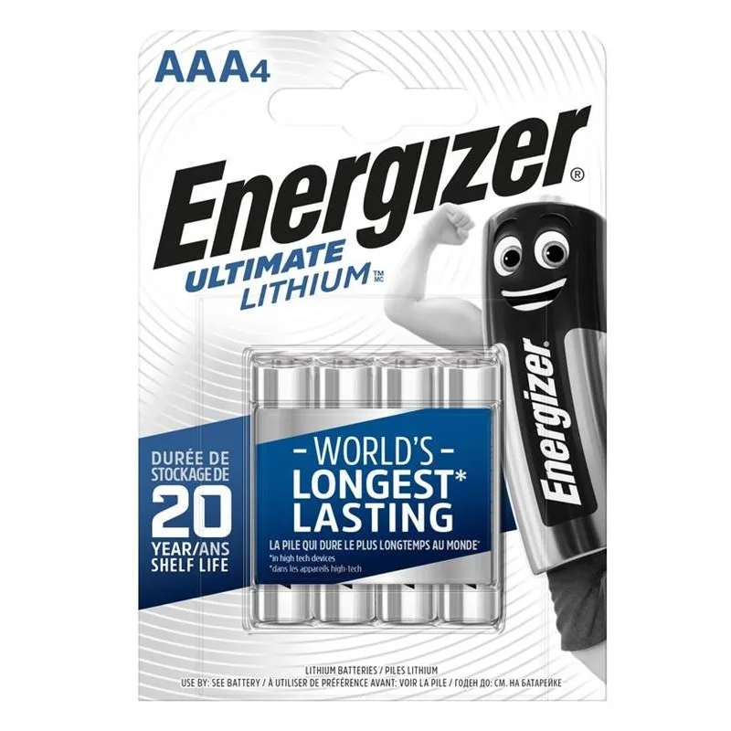 Energizer FR03/ 4BP Ultimate Lithium AAA 550506,00