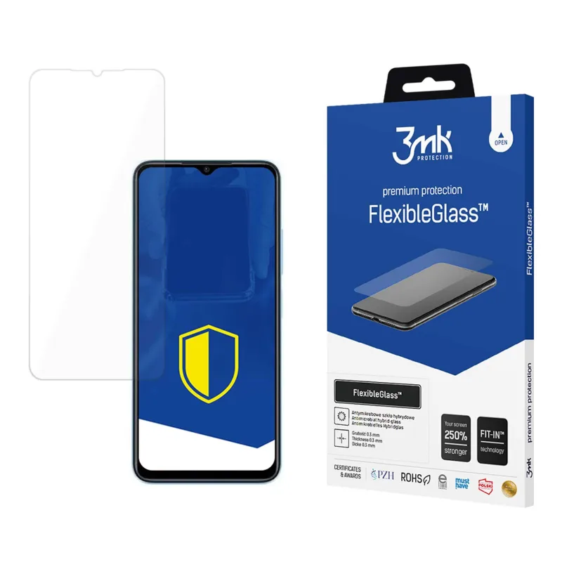 3mk hybridní sklo FlexibleGlass pro Vivo Y28s / Vivo Y28e / Vivo T3…