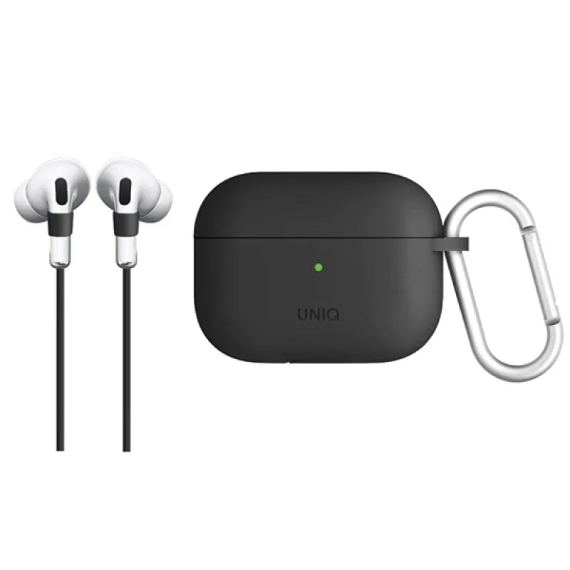 Uniq Vencer Silikónové puzdro pre AirPods Pro - šedé