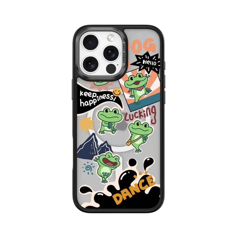 Comma kryt Cultural Series Magnetic Case pre iPhone 16 - Lucky Frog…