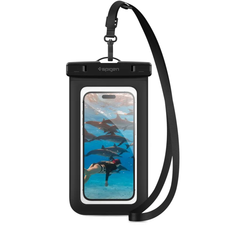Puzdro Spigen Aqua Shield A601 vodotesné IPX8 - čierne