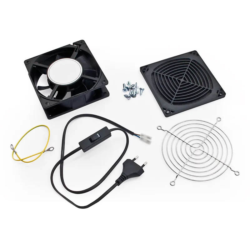 Ventilátor-sada, 230V, 50Hz, 0.09 A, 15W 160m3/ h RAX-CH-X07-X9