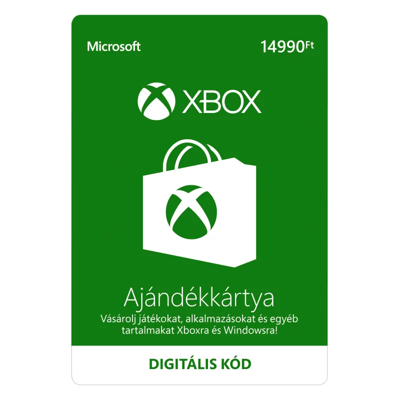 ESD XBOX - Dárková karta Xbox 14990 HUF ESD_K4W-03498