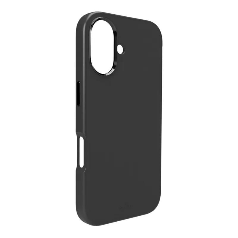 Silikónový obal Puro Icon Mag Pro MagSafe pre iPhone 16 Plus – čierny