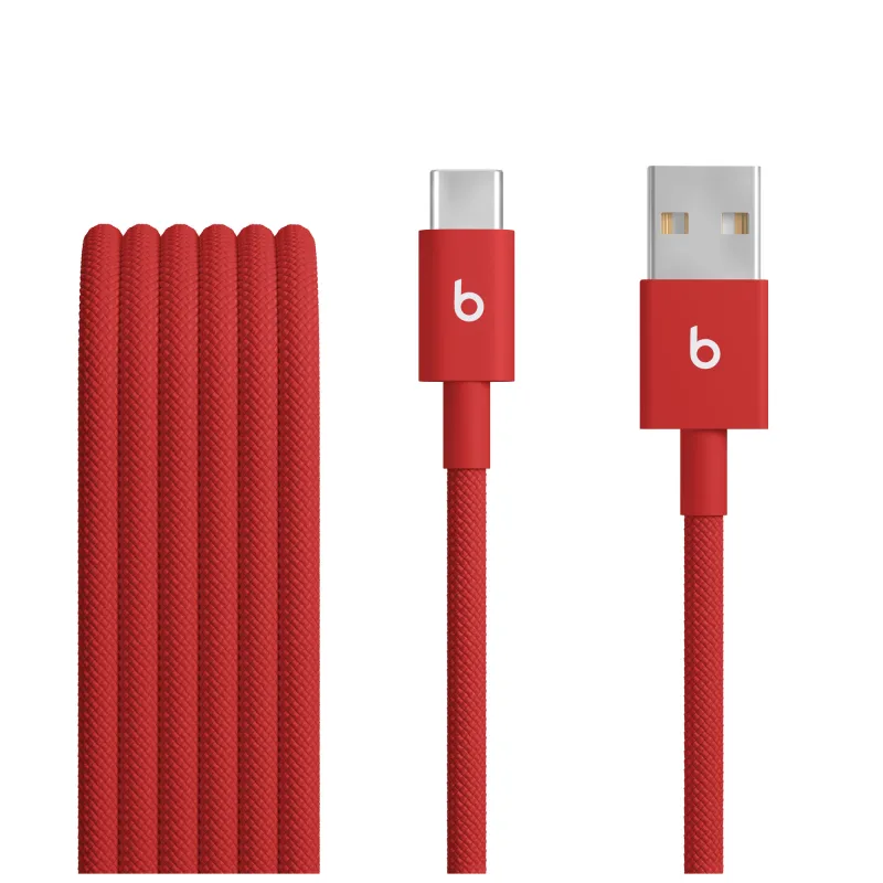Apple Beats USB-C to Lightning Woven Cable (1.5 m) - Rapid Red MFEJ4EE/A