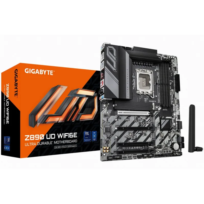 Gigabyte Z890 UD WIFI6E, Intel Z890, LGA1851, 4xDDR5, ATX Z890 UD WIFI6E