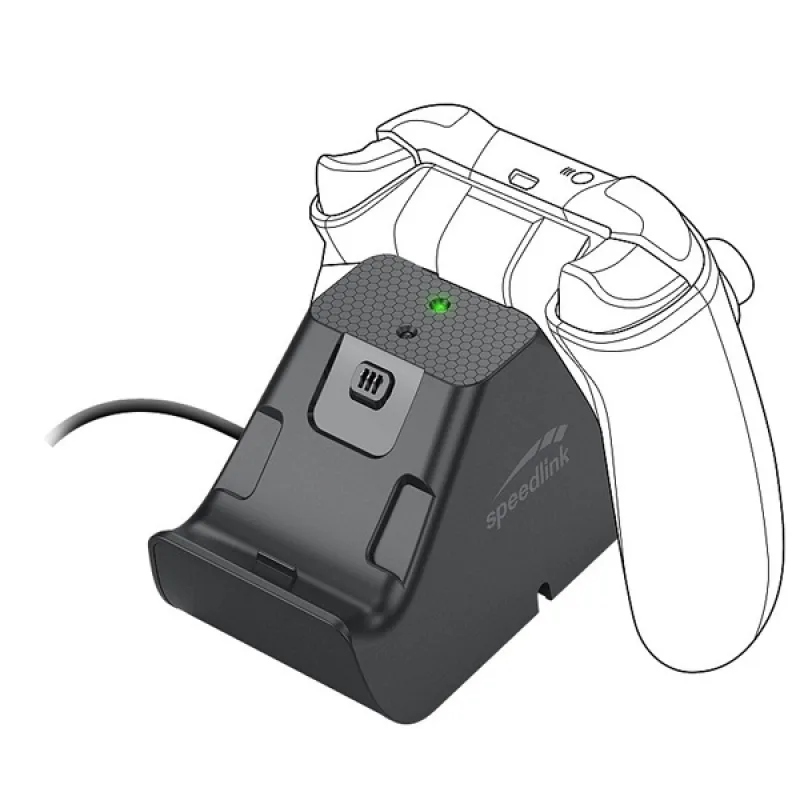 Speedlink Jazz USB Charger for Xbox Series X, Xbox One, black [SL-260002-BK]