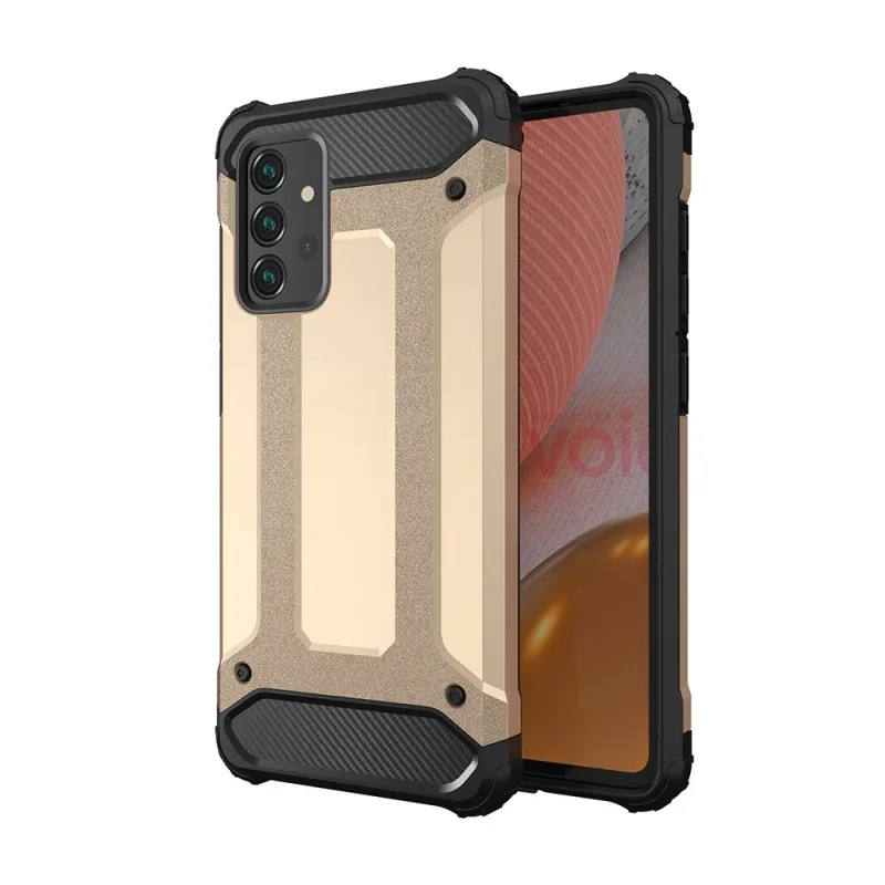 Kryt Hybrid Armor pre Samsung Galaxy A36 – zlatý