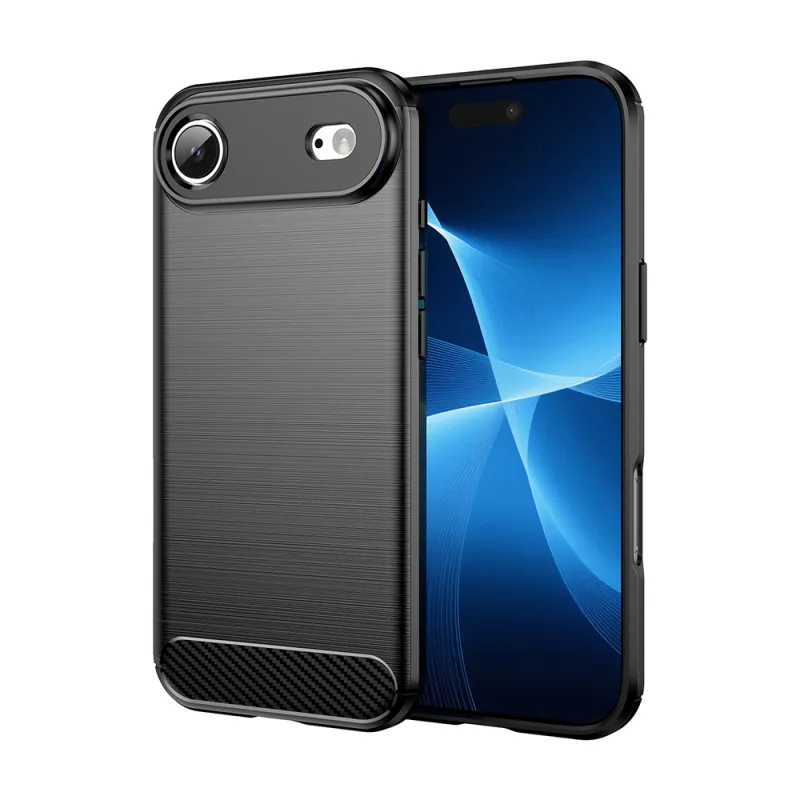Karbónové puzdro pre iPhone 17 Air - čierne