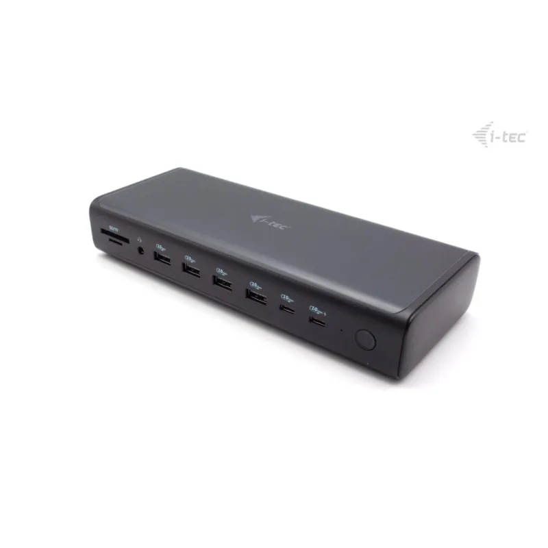 i-tec Universal 6x 4K Display Docking Station, Power Delivery 140W…