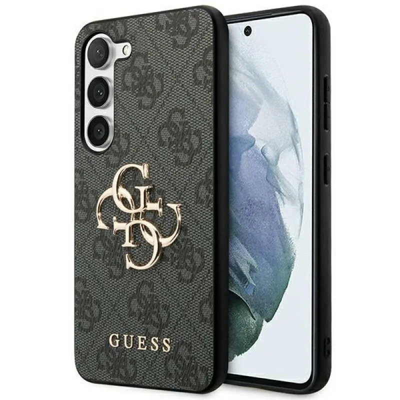 Puzdro Guess 4G Big Metal Logo pre Samsung Galaxy A55 - čierne
